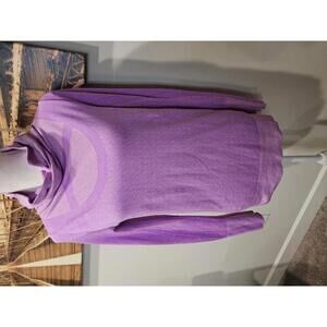 Under Armour purple running shirt athletic wear #157